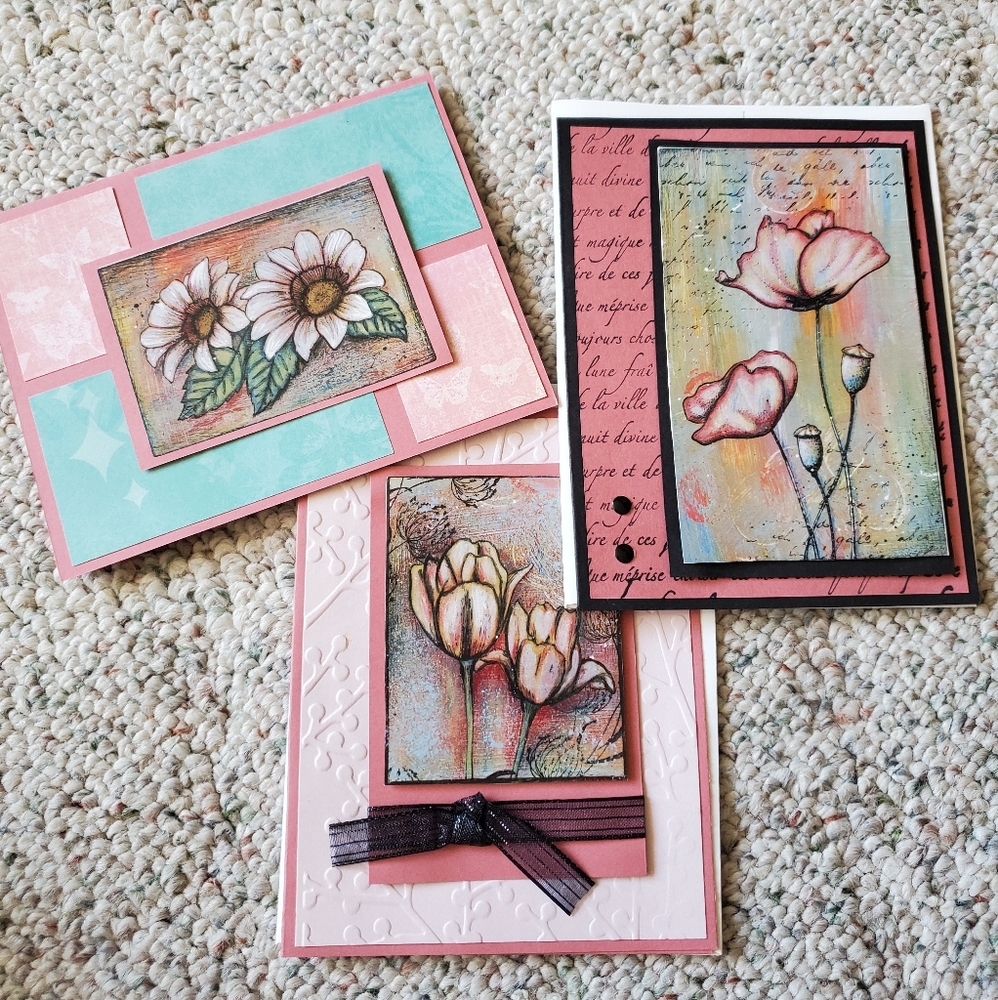 3 Handmade Cards